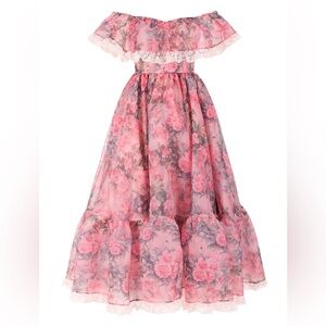 Selkie Queen Bee Romance Novella Midi Dress XS NWT